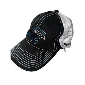 Carolina Panthers Reebok NFL Team Apparel On Field Trucker Hat Snap Back